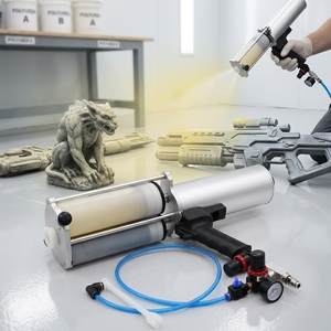 <span class=keywords><strong>Pistolet</strong></span> de pulvérisation à froid portable <span class=keywords><strong>pour</strong></span> revêtement <span class=keywords><strong>polyuréthane</strong></span> 1:1, <span class=keywords><strong>cartouche</strong></span> 1500 ml - Product Image 1