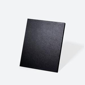 Boîte cadeau plate noire Geoto pour cartes, emballage cadeau en papier pour cartes de vœux, invitations et cadeaux de fêtes - Product Image 5