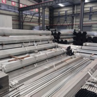 Tube de mât de drapeau galvanisé conique 80-220mm WT2-5mm Q235B pour drapeau extérieur/poteau d'éclairage/aménagement paysager 7-12m HDG
