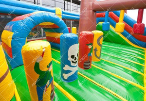 Sân chơi thương mại tàu cướp biển Thuyền bơm hơi lâu đài <span class=keywords><strong>bouncy</strong></span> - Product Image 2