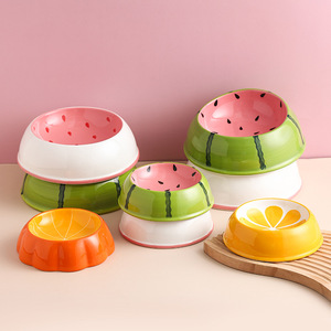 Tazón de Cerámica para Gatos con Diseño Bonito y Ecológico, de Alta Calidad, para Protección del Cuello, para Comida y Agua, Comedero para Mascotas - Product Image 2