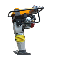 Pilonneuse électrique CE à moteur, faible entretien, machine compacteuse de sol 3KW 13KN, force d'impact professionnelle
