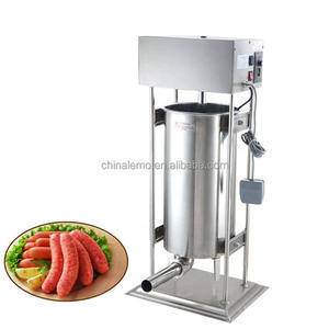 Máquina de Embutidos Eléctrica Vertical Automática de Acero Inoxidable 304, 100 kg/h, 4 Tubos, Uso Comercial, la Más Vendida - Product Image 1