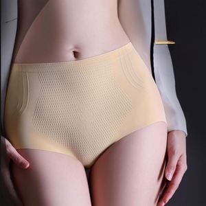 Plus Size Vertical Stripes Breathable Cotton <strong>3</strong> Layer Leakproof Period Panties Heavy Flow Women Menstrual Underwear Pants - Product Image 5