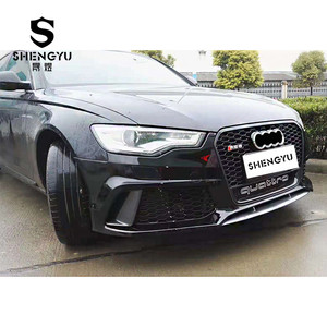 Parachoques de coche para Audi A6 <span class=keywords><strong>C7</strong></span> 2012-2015 actualización RS6 modelo con rejilla de parachoques delantero - Product Image 5