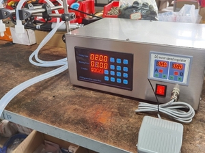 Máy chiết rót chất lỏng chai nhựa PET <span class=keywords><strong>2</strong></span> vòi GFK280, điều khiển kỹ thuật số - Product Image 4