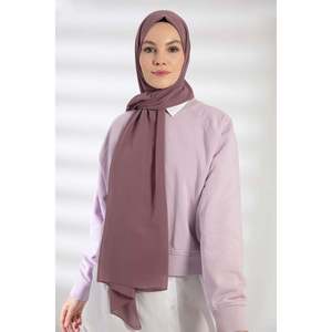 Châle en mousseline - Lilas Mink - Lilas Mink - Product Image 5