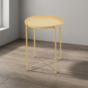 Support de table basse pliable utilisé pour la table basse de conception de plaque de cuisine de bureau à domicile avec la couleur unique de revêtement de puissance d'or de couleur - Product Image 3