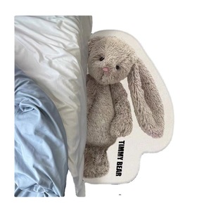 Dessin animé ours en peluche et lapins impression <span class=keywords><strong>tapis</strong></span> et <span class=keywords><strong>tapis</strong></span> doux pour chambre d'enfants - Product Image 4