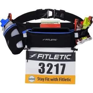 Cinturón de hidratación para correr con botella de agua de flujo rápido de 12 oz para hombres y mujeres, cinturón de carrera, portagéis, muestra gratuita - Product Image 2