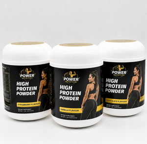 Poudre de supplément protéiné à base de plantes pour adultes – Bénéfices musculaires et esthétiques – Supplément sportif pour la prise de masse 258g 2 doseurs par jour - Product Image 1