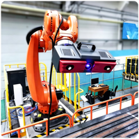 Scanner laser 3D industriel portable de qualité de métrologie de haute précision Support OEM personnalisé pour instrument de test