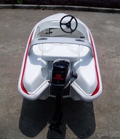 Bateau à moteur à réaction rigide en fibre de verre de 3,2 m de Chine avec certification CE