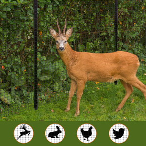 Hươu hàng rào lưới nhựa gia cầm hàng rào lưới tái sử dụng vườn chống Bird Net để bảo vệ trái cây cây cây rau - Product Image 2