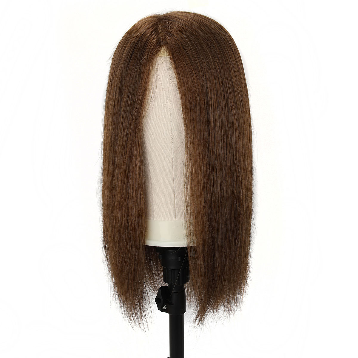 silicone human hair wig
