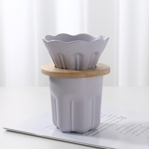 Nuevo Juego de Cafetera de Cerámica Verde Salvia, Kit de Accesorios Clásicos de Porcelana para Preparar Café, para Servir Bebidas en Casa, Cafetería o Panadería - Product Image 4
