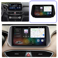Autoradio Android pour Santa Fe 2018-2020 avec CarPlay, 4G, WIFI, GPS, Navigation, Unité Centrale DSP, Amplificateur OBD2, RGB, Garantie 1 An