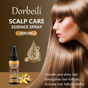 Spray Natural de Cúrcuma para el Tratamiento del Cuero Cabelludo, Esencia a Base de Plantas para el Crecimiento del Cabello, Cuidado del Cuero Cabelludo, Fortalece las Raíces del Cabello - Product Image 2