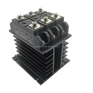 三相 SSR-120DA-3H/SSR-150DA-H 120A/150A 3V-32V 480V DC-AC 高出力ヘビーソリッドステートリレー ラジエーターファン - Product Image 1