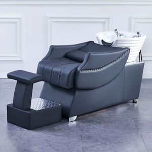 Fauteuil de lavage de luxe entièrement automatique avec système de circulation d'eau pour enfants et adultes, disponible en salon de coiffure - Product Image 5