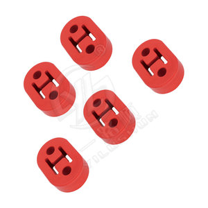 Smooth Sailing Rubber Muffler <b>Hanger</b> X159 Two-Hole High Strength For <b>Exhaust</b> Pipe Retrofit Upgrade - Product Image 2