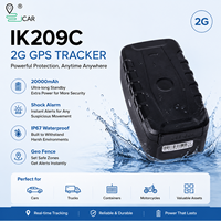 Traceur GPS 4G pour véhicule IK209, batterie longue durée 20000 mAh, localisation GPS en temps réel, alarme de vibration, géolocalisation, mode économie d'énergie