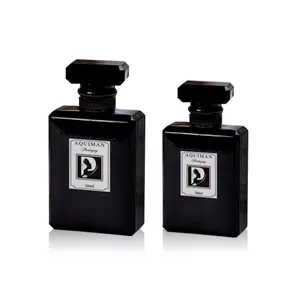 Botol Kaca Semprot Terus Menerus Hitam Kosong Mewah Khusus Grosir 50 Ml 100 Ml untuk Kemasan Parfum