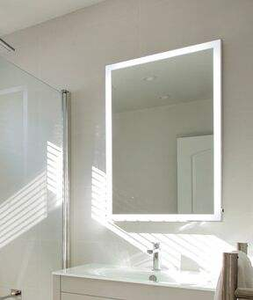 Espejo de Baño LED Rectangular de Diseño Moderno con Antivaho para Peluquería, Baño y Hogar, para Hoteles - Product Image 3