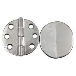 Charnière en acier inoxydable 68x64x2mm, matériel marin rond pour la réparation et le remplacement de bateaux - Product Image 2
