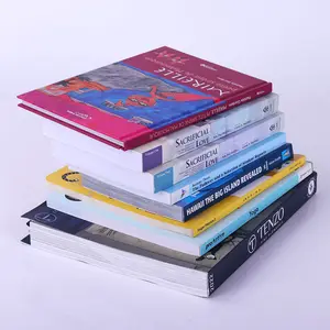 Tùy chỉnh in cứng và softcover câu chuyện xuất bản/tập sách/Tạp Chí/tài liệu quảng cáo/danh mục ảnh nấu ăn cuốn sách giấy