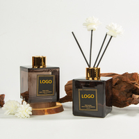 Diffuseur de parfum d'ambiance 200 ml, direct usine, pour hôtel et maison, avec bâtonnets décoratifs en forme de fleur, coffret cadeau