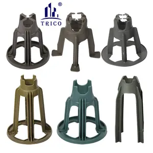 Hebei Factory Construction Material Concrete Chairs Spacer Plastic Rebar Chair Spacer