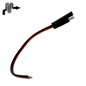 Toptan araba pil Sae hızlı kes Pigtail 2 pin 3 pin kablo demeti otomotiv araba için çıplak ucu ile - Product Image 5