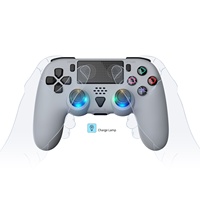 Pour console PS5 Slim, manette de jeu sans fil avec programmation macro, compatibilité universelle, vibration six axes