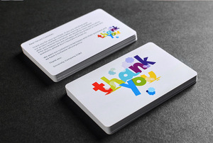 Cartes PVC personnalisées en couleur, cartes de membre professionnelles, cartes cadeaux vierges imprimables - Product Image 3