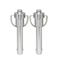 Goupille de verrouillage à bille durable Dia 5mm 10mm Loquet à ressort en acier inoxydable à verrouillage rapide pour gabarit et robotique
