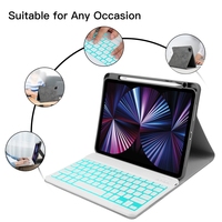 2021 Beliebteste multifunktion ale schützende Tastatur hülle Kicks tand Case für Ipad Pro 11