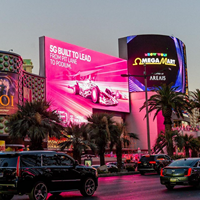 Écran LED géant plein couleur ROYLED Hd Hot Salep2.5 pour extérieur, écran d'affichage publicitaire, mur vidéo LED pour extérieur