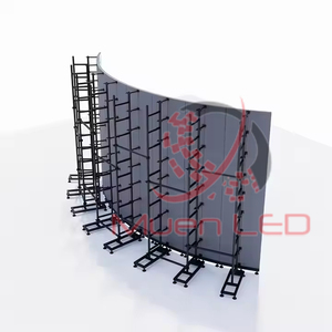 Muenled HD không thấm nước P2.5-3.91 trong nhà & Ngoài trời di chuyển dẫn bức tường video cho sân khấu hiển thị - Product Image 3