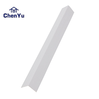 Panneau de plafond en pvc stratifié, coin supérieur, grille en t, corsage C H U, articulé