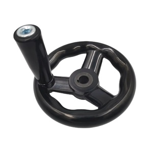 Accesorio para Torno y Fresadora, Volante de Bakelite de Plástico Sólido Corrugado con Mango Cómodo - Product Image 6