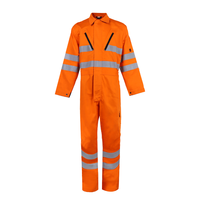 Combinaison de travail 100% coton ignifuge, résistante aux flammes, antistatique, protection contre les arcs électriques