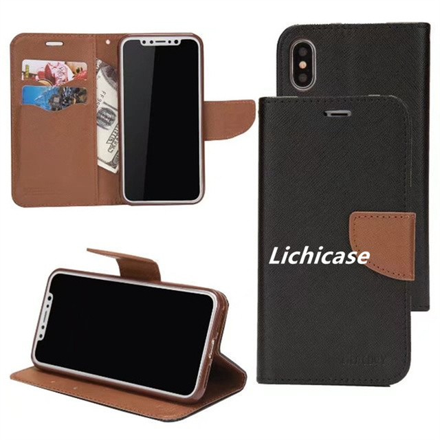 Lichicase Business Style Wallet Card Holder Cell Phone Case for Tecno Spark GO 2 Creative Leather Back Cover