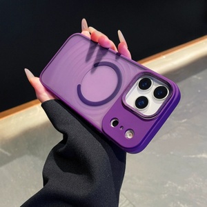 เคสโทรศัพท์กันกระแทกแบบด้านลายริ้วหรูหราใหม่ ดีไซน์แม่เหล็ก สำหรับ iPhone 17 16 15 14 Pro Max - Product Image 4