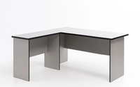 Bureau convertible moderne en bois pour le bureau à domicile, la salle d'étude ou la station de travail