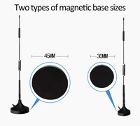 Plug-and-Play 4G LTE Magnetische Antenne Ohne Bohren Externer Signalempfänger mit SMA-Stecker