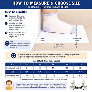 Zapatos ortopédicos Dennis Browne para corrección <span class=keywords><strong>de</strong></span> pie equino pediátrico con barra ajustable para el tratamiento <span class=keywords><strong>de</strong></span> inversión del pie - Product Image 6