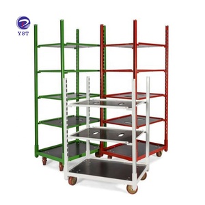 เรือนกระจกขนส่งสวนเชิงพาณิชย์ดัตช์เดนมาร์กรถเข็นดอกไม้โลหะชุบสังกะสี - Product Image 1