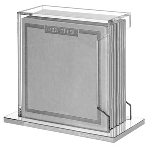 Tùy chỉnh rõ ràng <span class=keywords><strong>Acrylic</strong></span> judaica Quà Tặng softcover <span class=keywords><strong>lucite</strong></span> bencher Bộ - Product Image 3