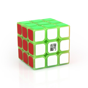Yj Finhop 3x3 Glow In Dark Magic Cube Crown Dragon Series For Kids Educational Toy Smooth <b>Puzzle</b> Speed Cube - Product Image 3